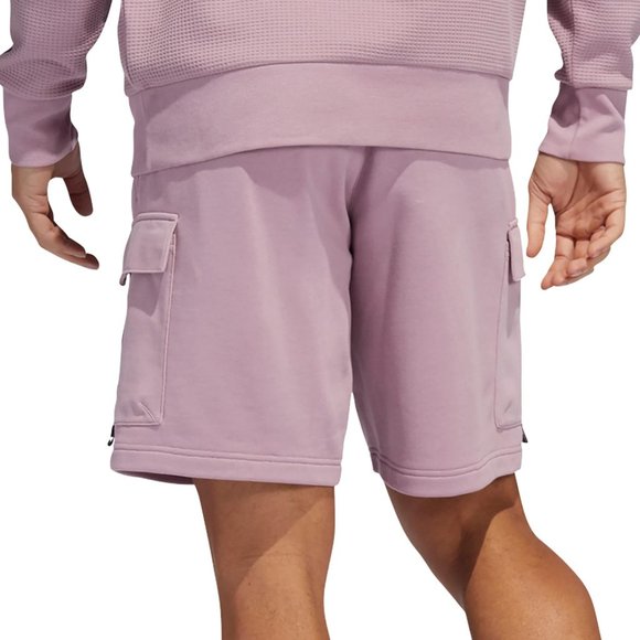 NWT Adidas Men's Waffle Cargo Shorts - Picture 2 of 5